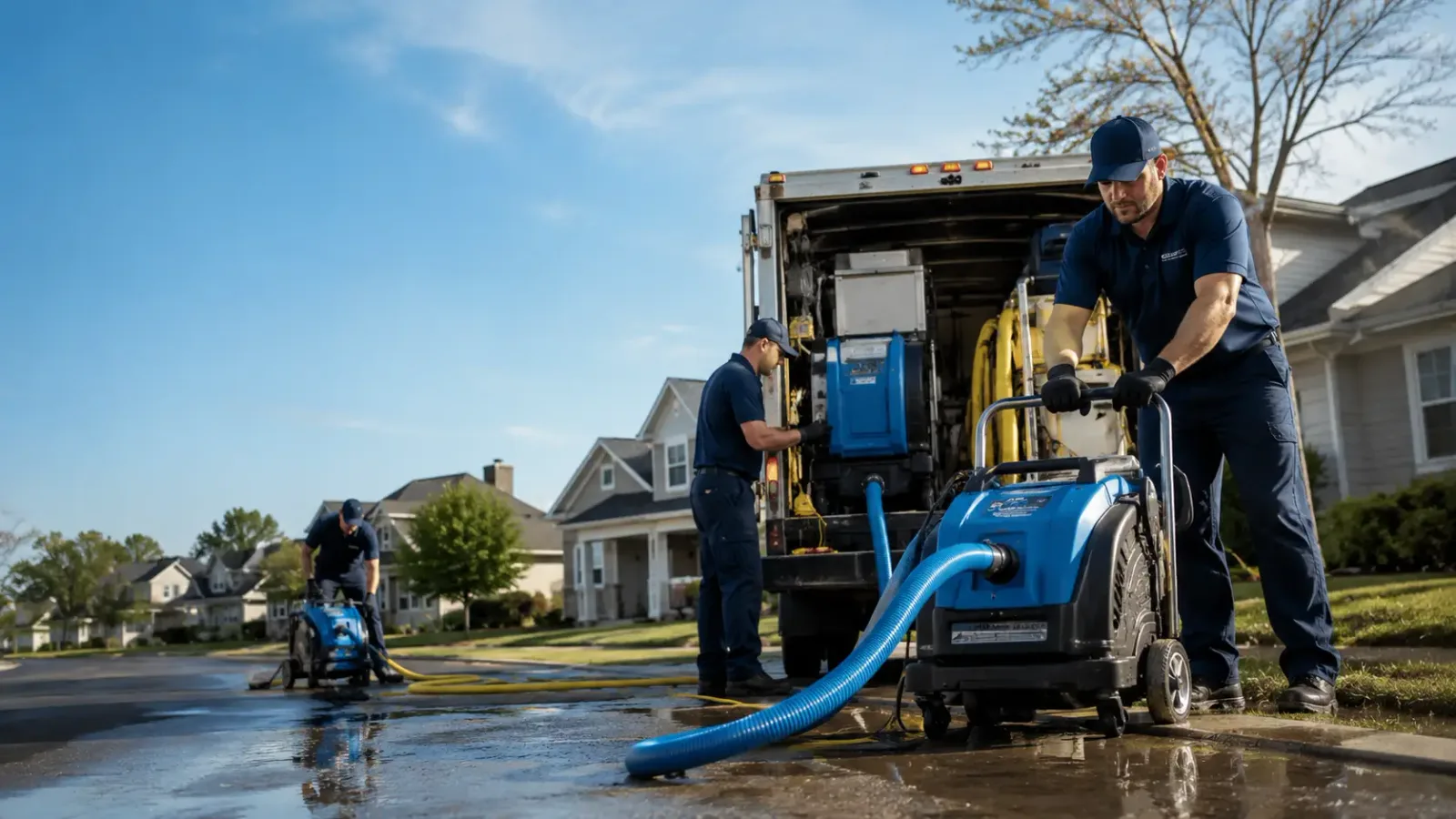 Flood Damage Cleanup in Nemours, WV